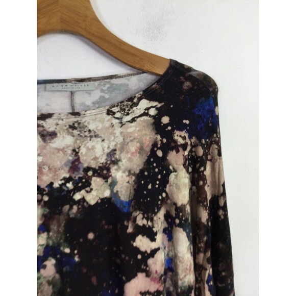 Bryn Walker Womens Damien Tunic Top Galaxy Print Knit Jersey Multicolor Size M - Picture 12 of 16